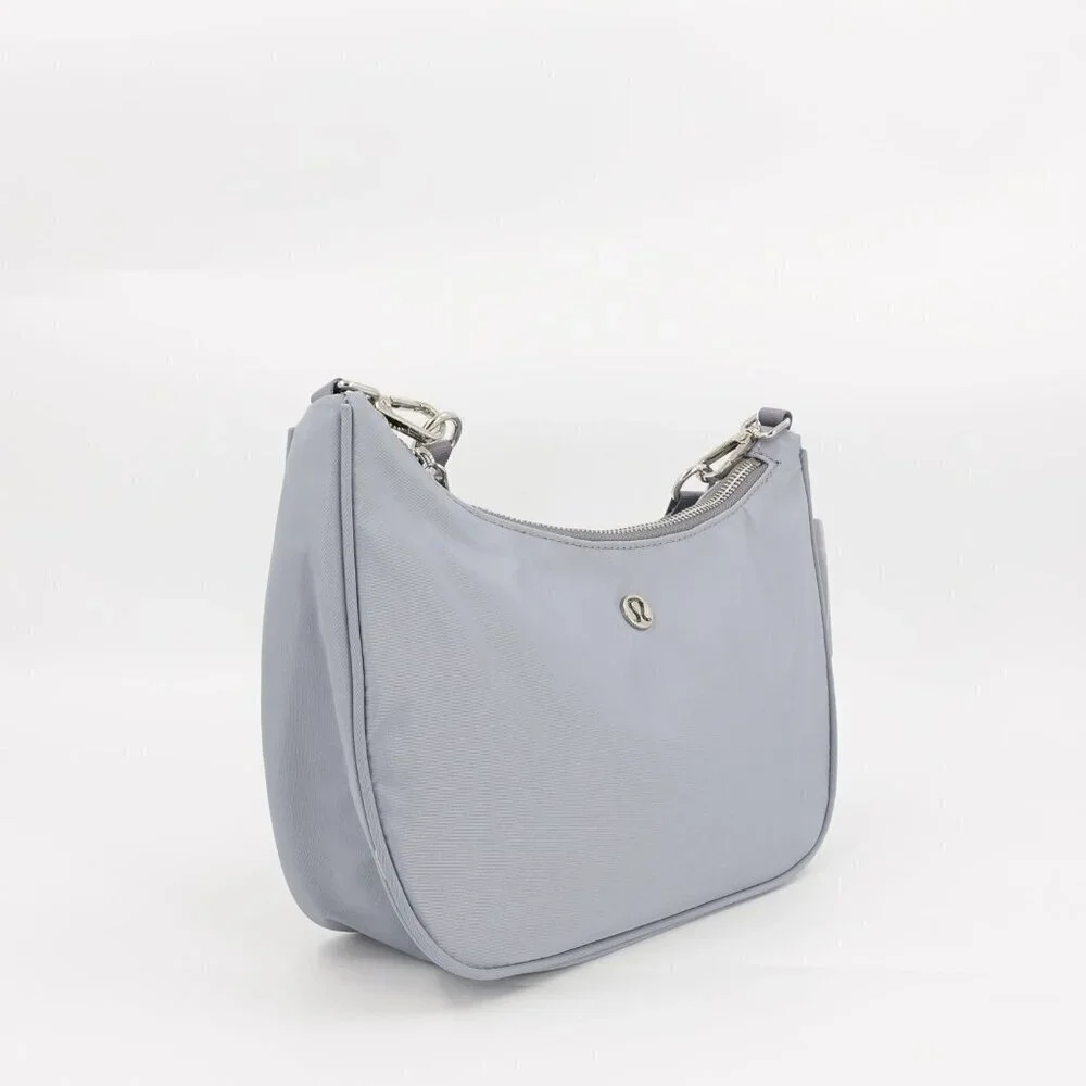 Lululemon Mini Shoulder Bag 4L Silver Droplet OS